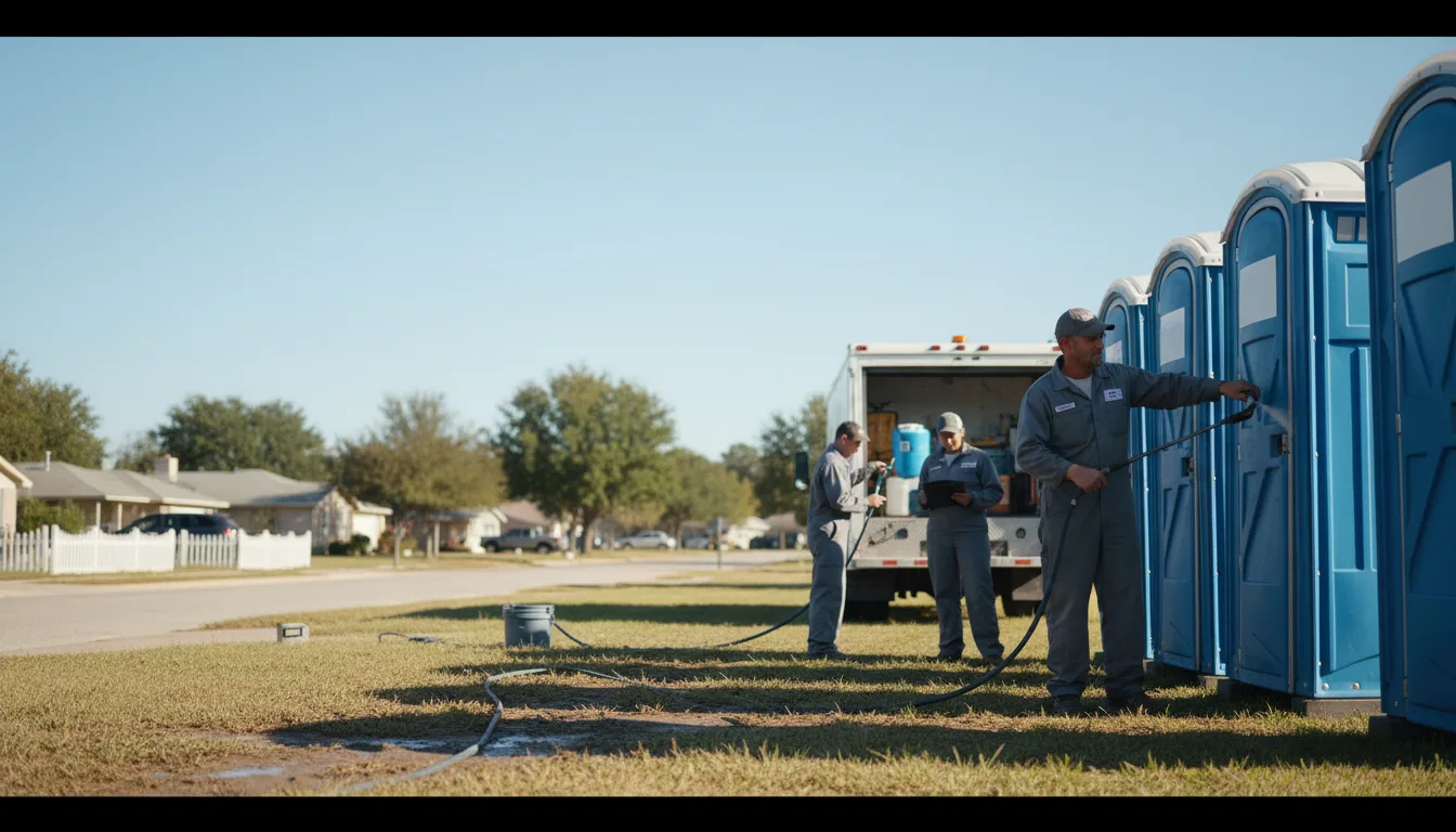 Long-Term Portable Toilet Rental in Alexander, IL near me